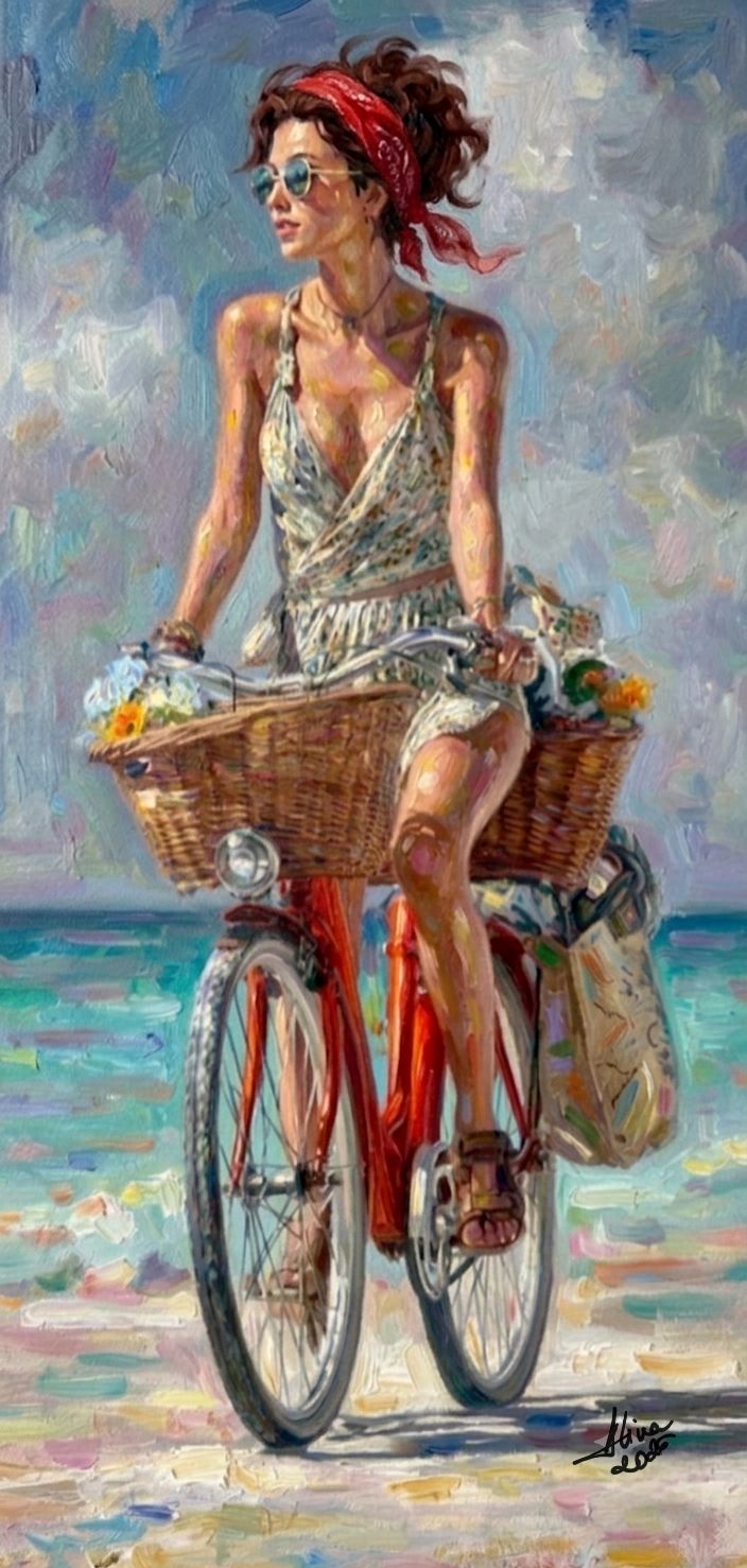 ArteDiAlina.com painting: An ordinary summer morning